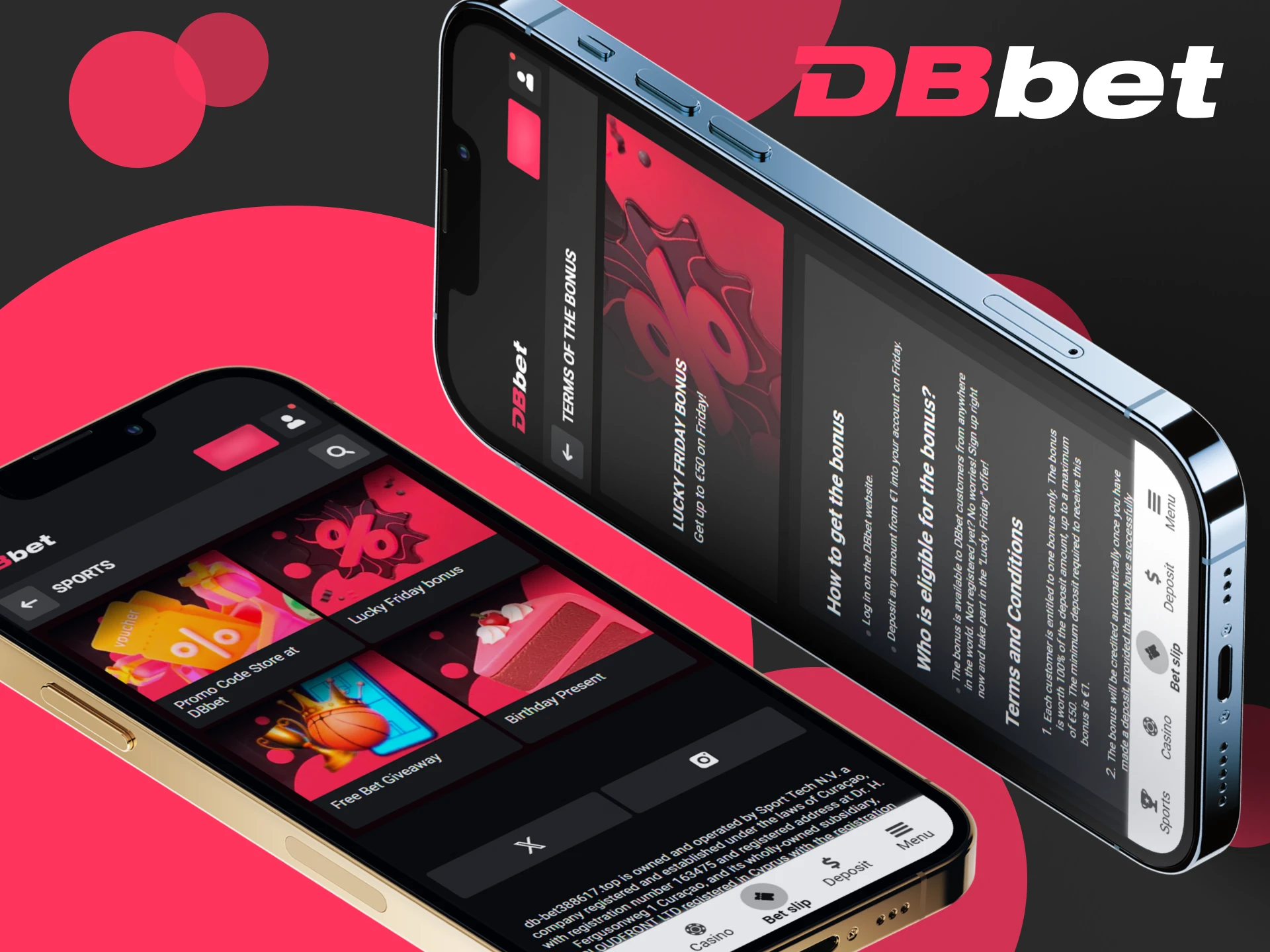 Claim the DBbet sports bonus and place your bet.