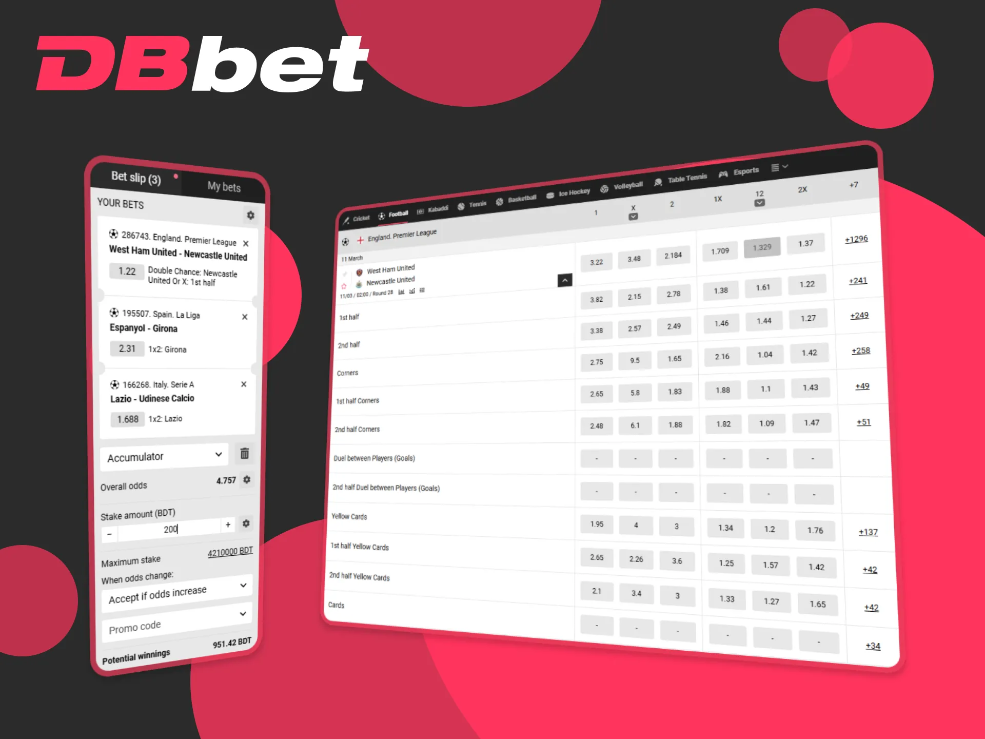 DBBet shares valuable tips to enhance your football betting experience.