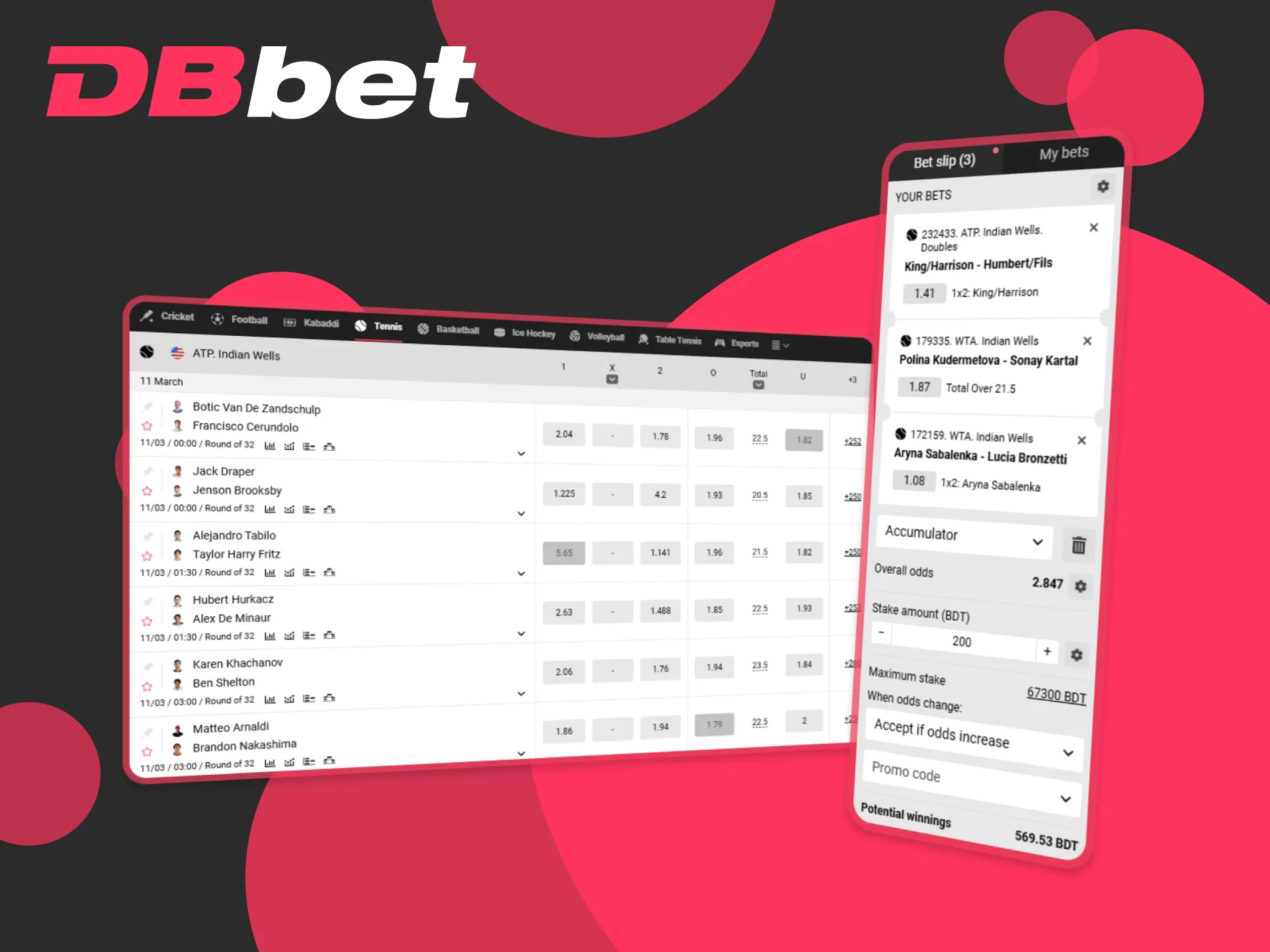 DBBet provides useful tips to boost your tennis betting strategy.